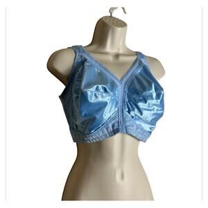 Playtex 18 Hour Bra 42DD Wire Free Style 4593 Blue